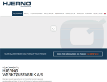 Tablet Screenshot of hjerno.com